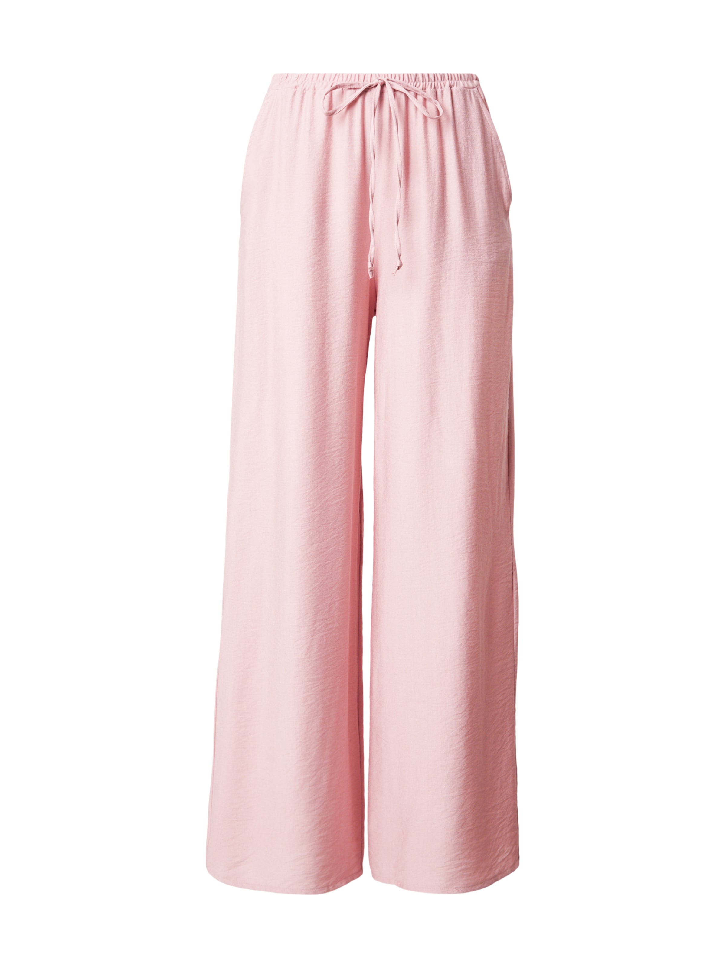 ABOUT YOU Wide leg Broek 'Lenni' in Roze: voorkant