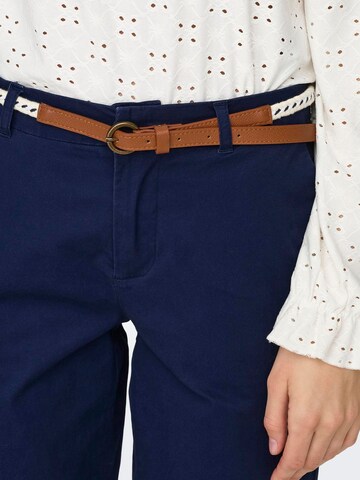ONLYSlimfit Chino hlače 'BIANA' - plava boja
