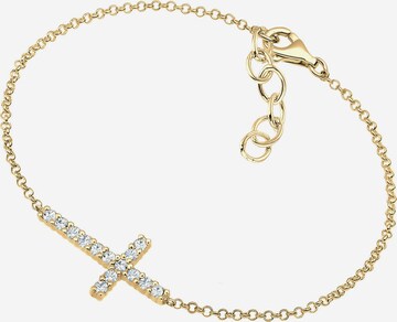 ELLI Bracelet 'Kreuz' in Gold