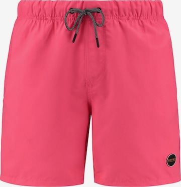 Shorts de bain Shiwi en rose : devant