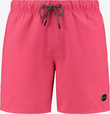 Pantaloncini da bagno di Shiwi in rosa: frontale