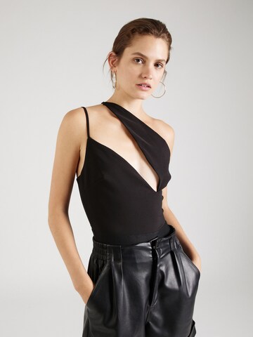 Shirtbody Misspap en noir : devant