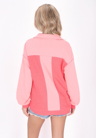 Veste mi-saison IZIA en rose