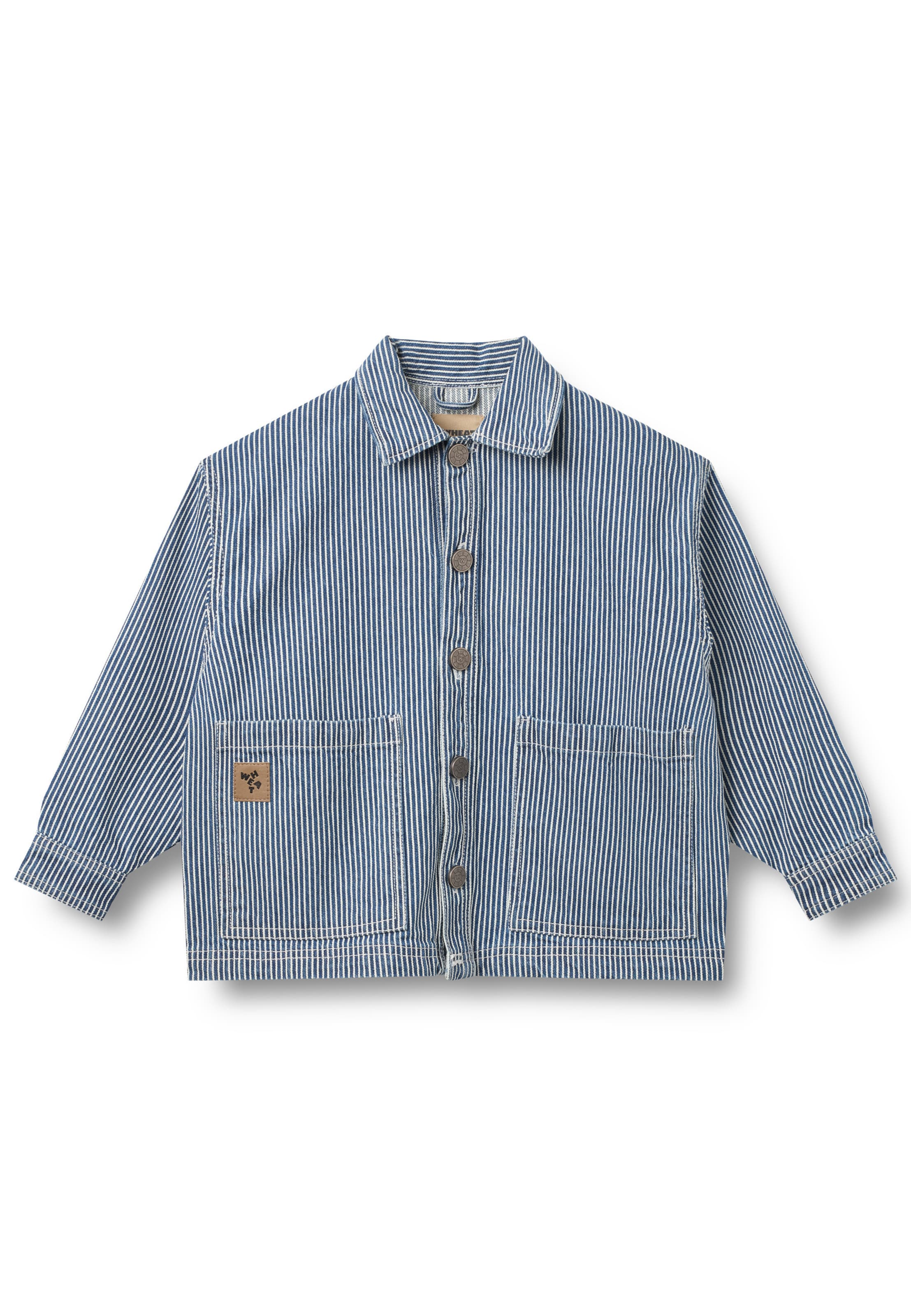 WHEAT Veste mi-saison 'Cole' en bleu denim / blanc, Vue avec produit