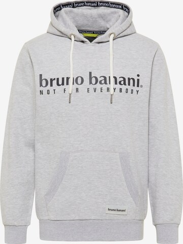 BRUNO BANANI Sweatshirt 'ALLISON ' in Grijs: voorkant