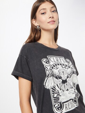 Colourful Rebel T-Shirt 'Art Eagle' in Grau