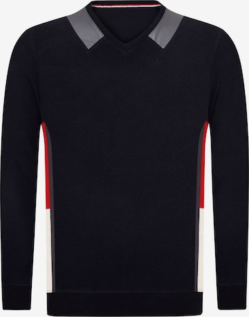 Jacey Quinn Sweater in Blue: front
