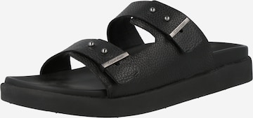 Calvin Klein - Zapatos abiertos en negro: frente