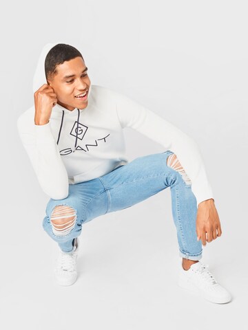 GANT Sweatshirt in White