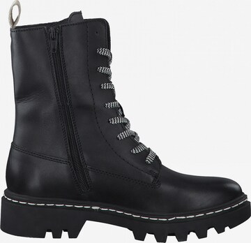 s.Oliver Lace-Up Ankle Boots in Black