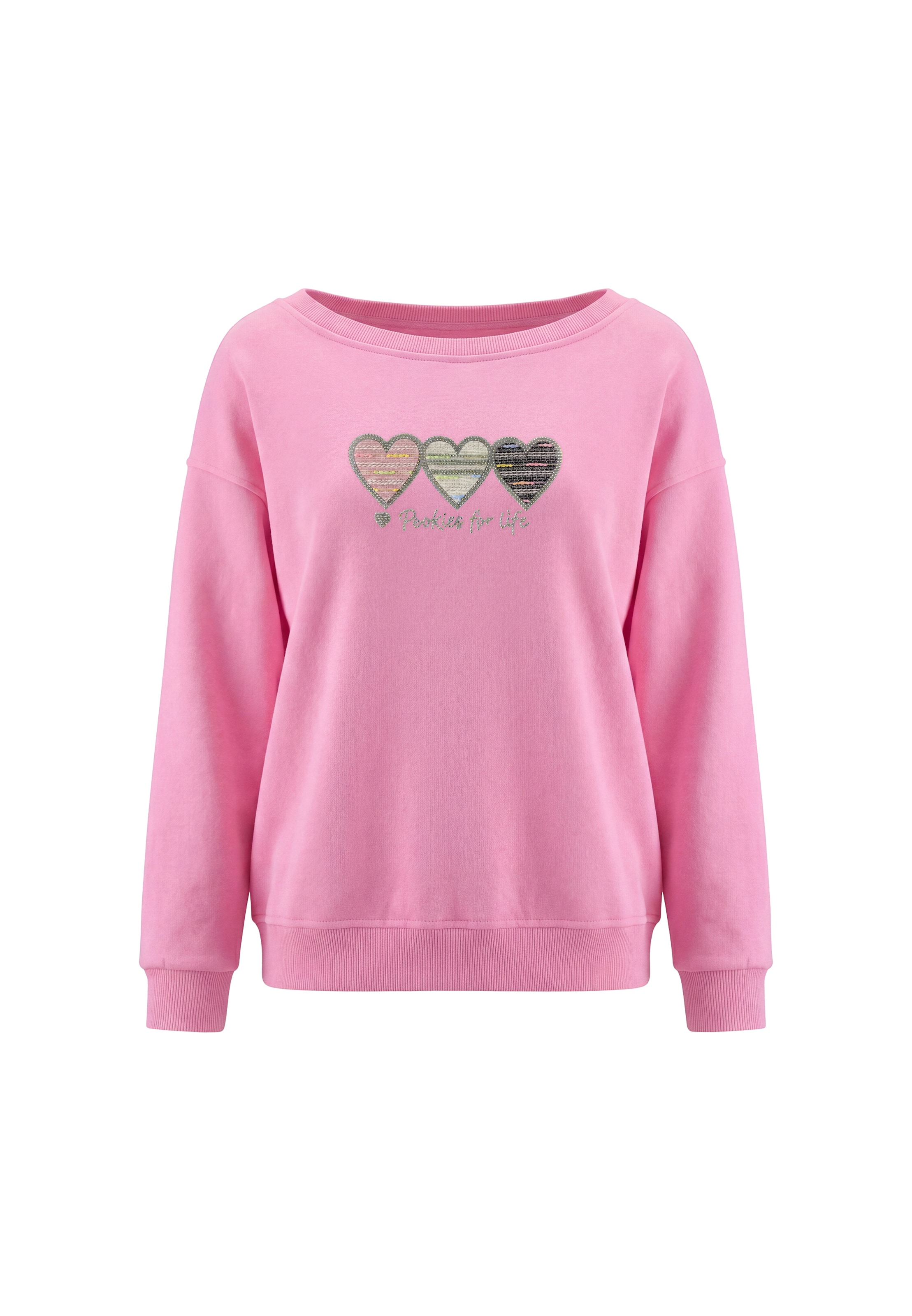 Sweat-shirt MYMO en rose : devant
