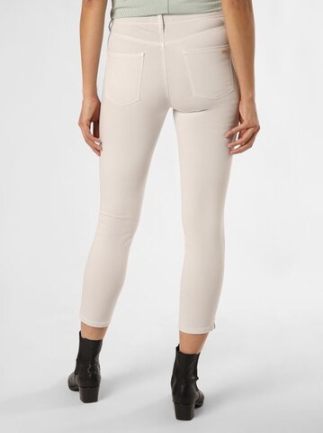Cambio Slimfit Hose 'Piper' in Beige