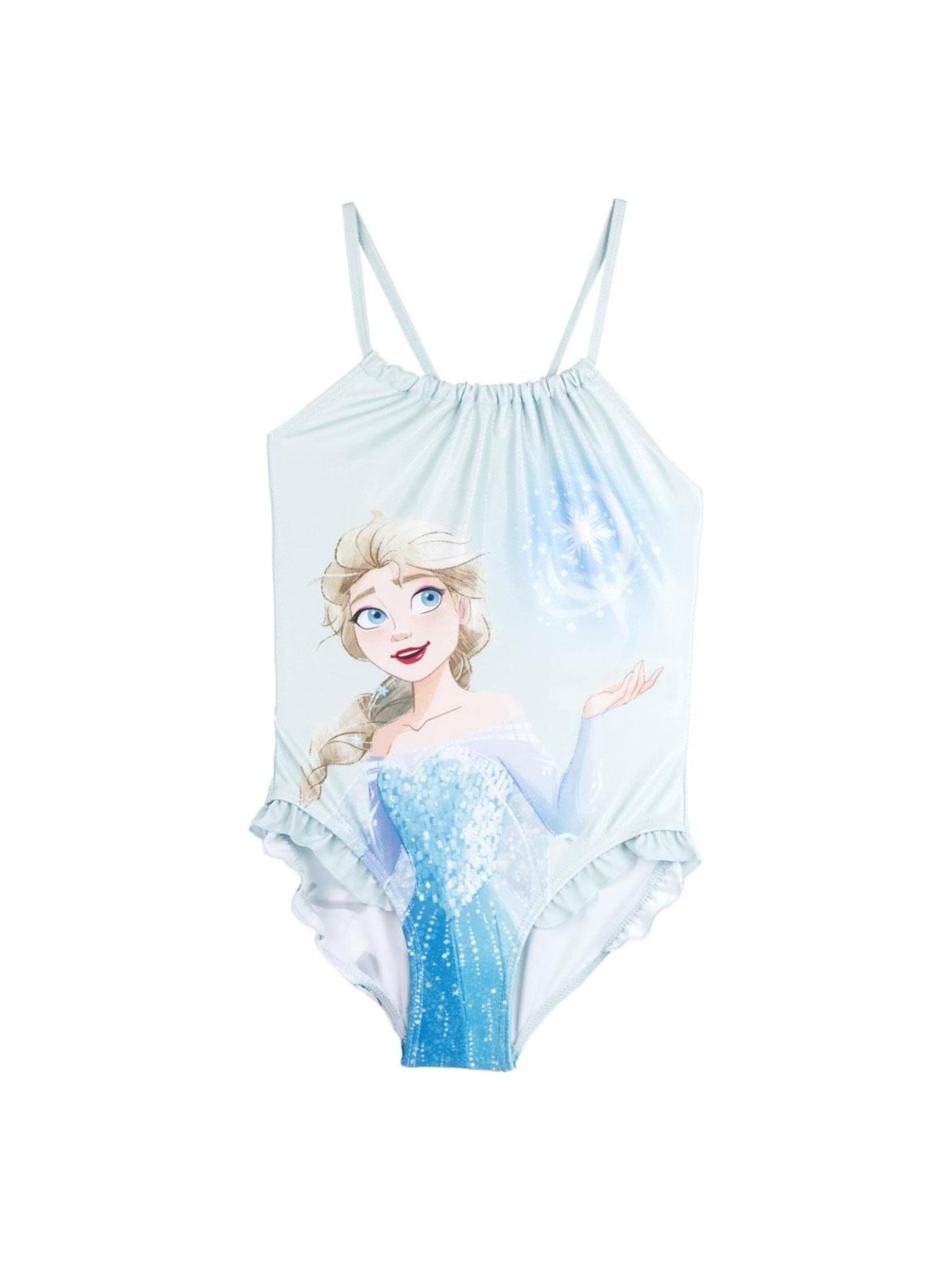 Maillot de bain 'Frozen' DISNEY en bleu : devant