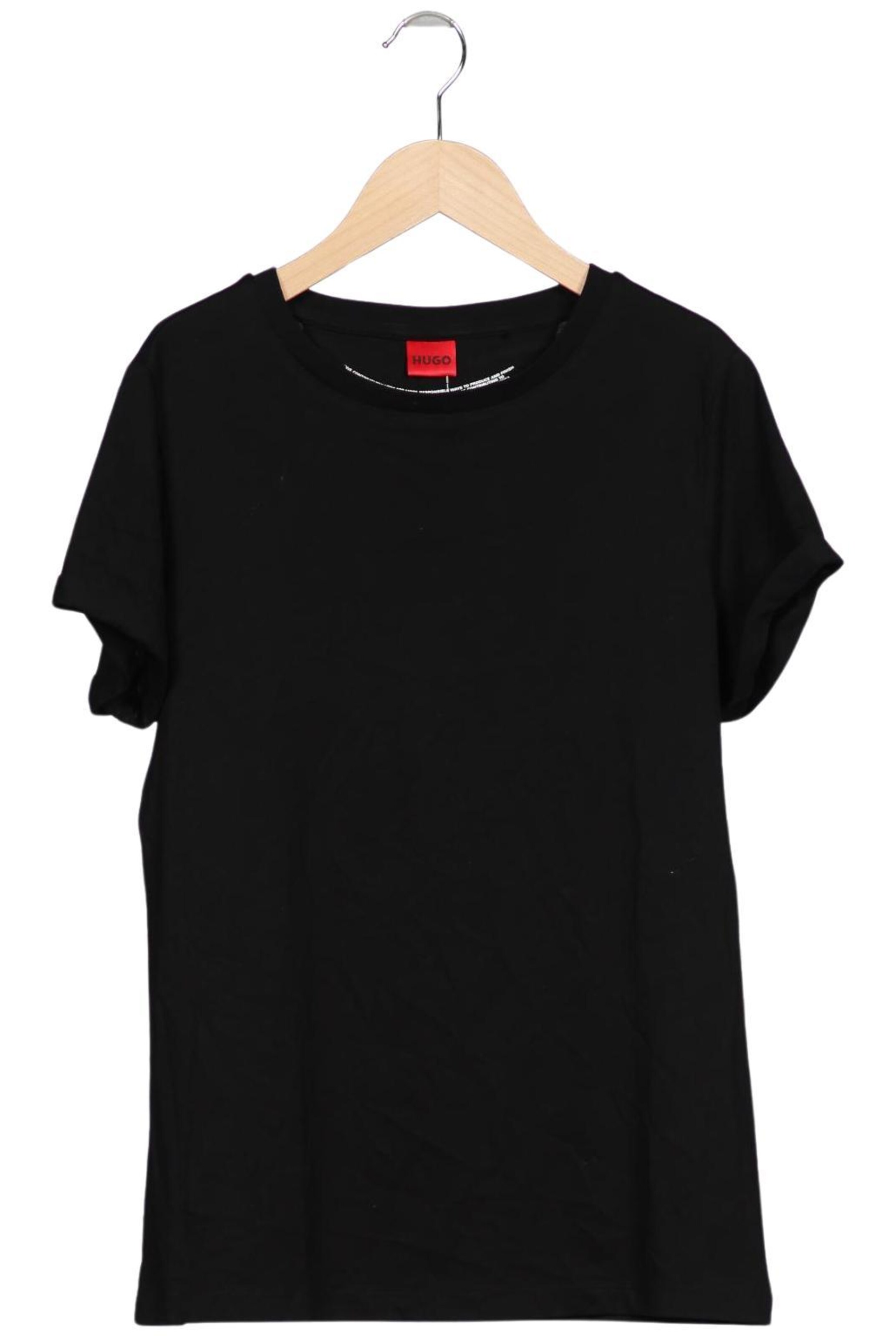 HUGO Top & Shirt in L in Black: front