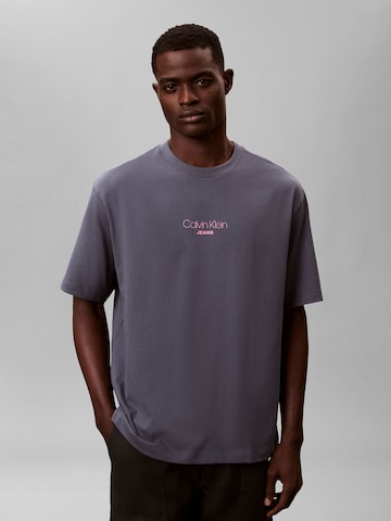 Maglietta di Calvin Klein Jeans in grigio: frontale