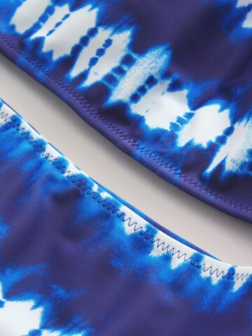 Next - Bustier Bikini en azul