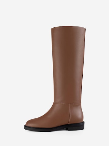 L37 HANDMADE SHOES Boots 'SIMPLE'‌‌‌‌‌‌‌‌ in Braun: Vorderseite