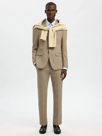 SELECTED Regular Hose '16087869'‌‌‌‌‌‌‌‌‌ in Beige