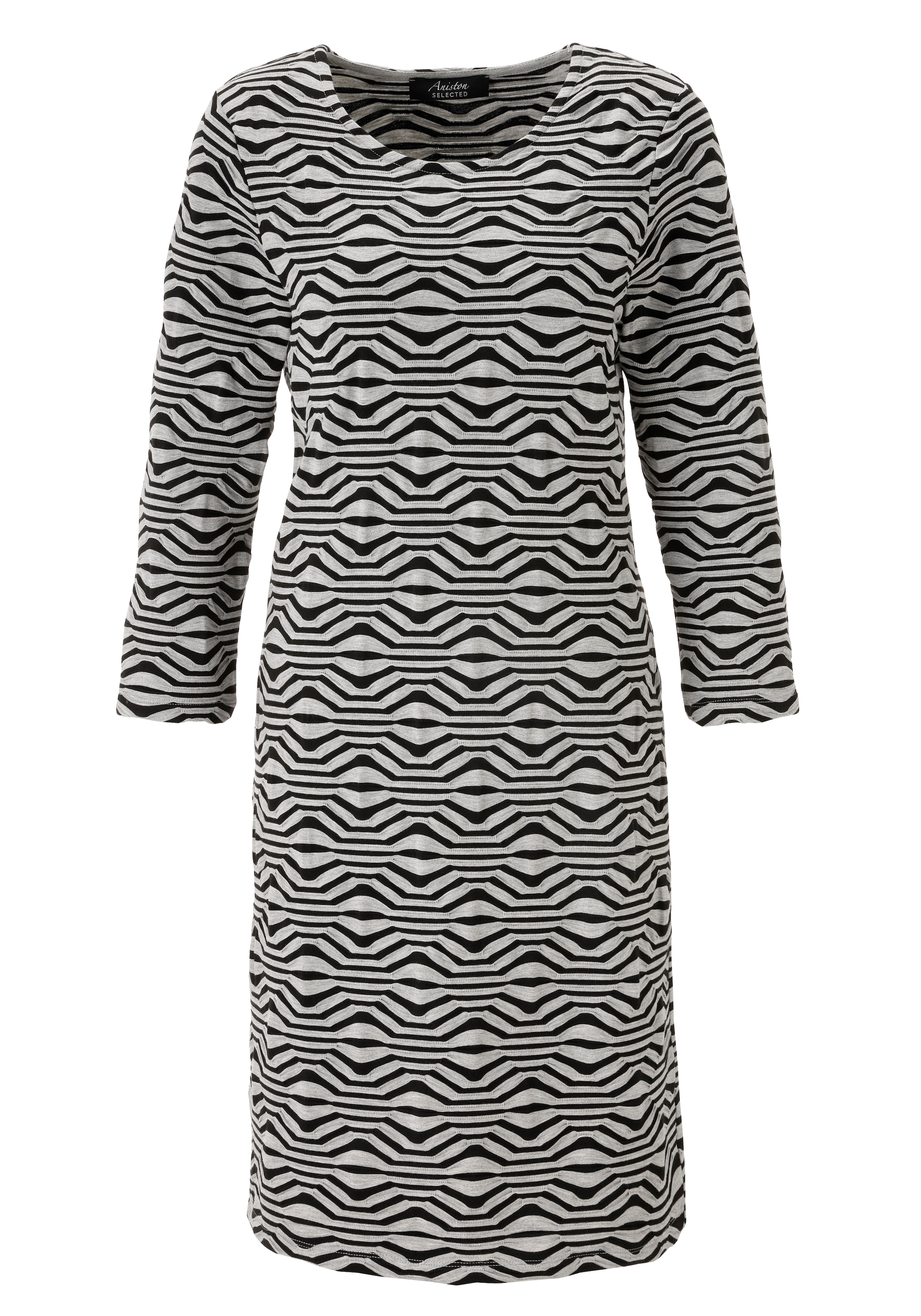 Aniston SELECTED Dress in Black: front