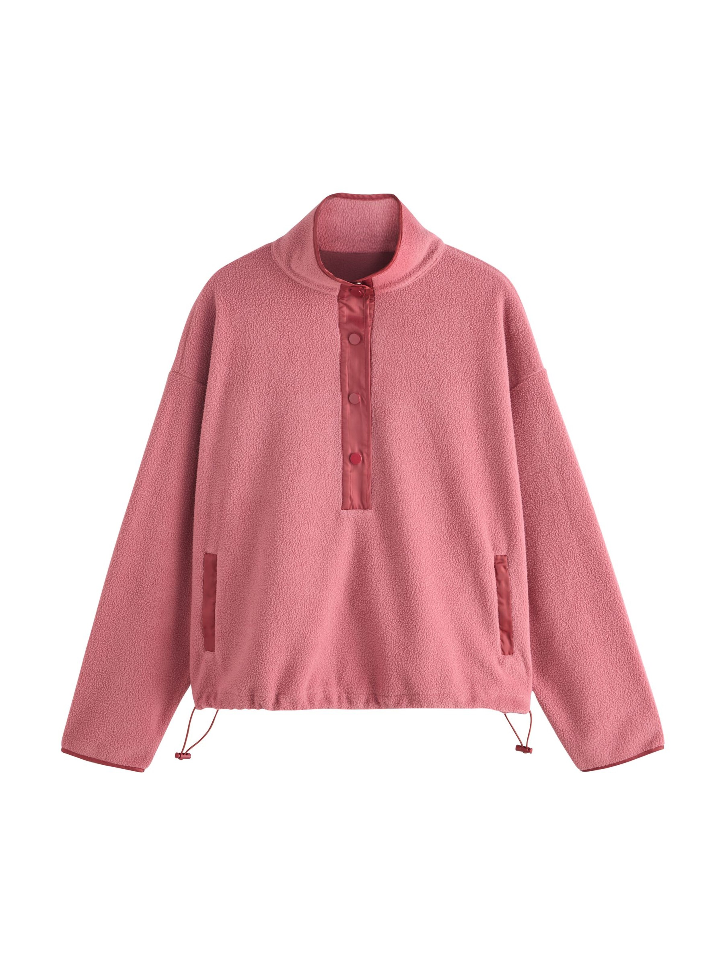 Giacca di pile di Next in rosa: frontale