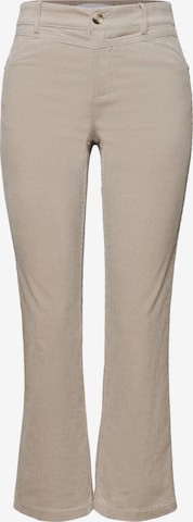 Street One Studio Flared Pants in Beige: front