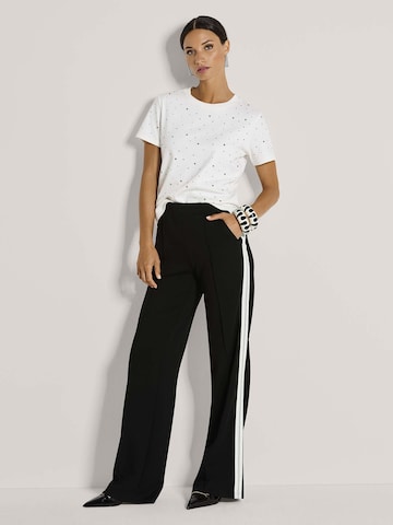 Wide Leg Pantalon MADELEINE en noir