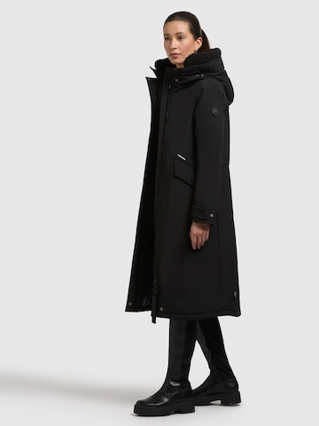 khujo Talvemantel 'Agneta2', värv must