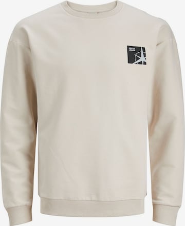 JACK & JONES - Sweatshirt 'Filo' em bege: frente