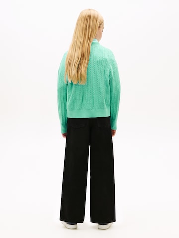 TOMMY HILFIGER Pulóver - zöld