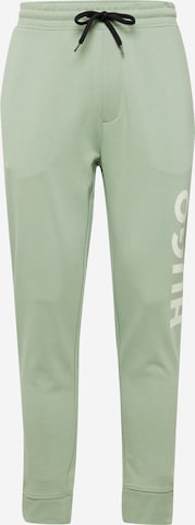 Pantalon 'Dutschi' HUGO Red en vert : devant