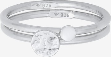 ELLI Ring 'Kreis' in Silber