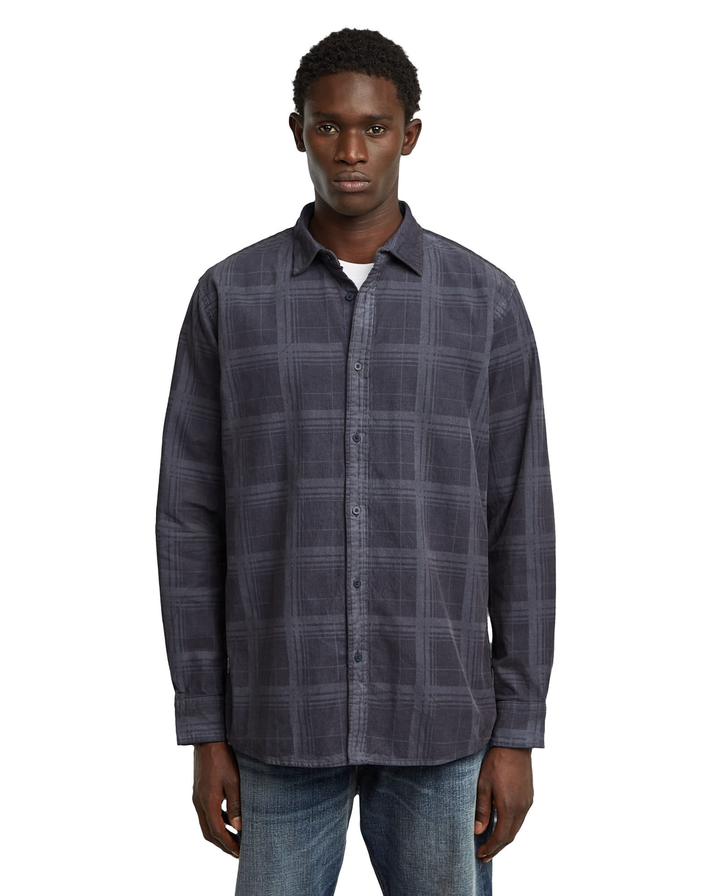 G-STAR Comfort Fit Hemd in Blau: Vorderseite