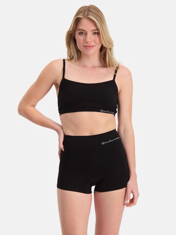 Bamboo basics Boxershorts 'Stella' in Schwarz: predná strana