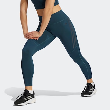 ADIDAS PERFORMANCE Skinny Spodnie sportowe 'Dailyrun' w kolorze niebieski