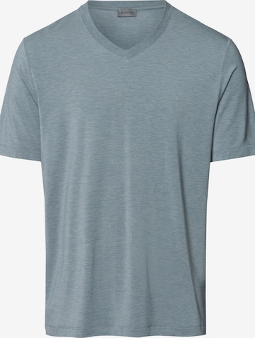 T-Shirt 'Casuals' Hanro en bleu : devant