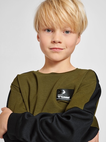 Hummel Sweatshirt 'Edward' in Groen