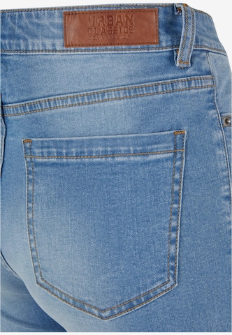 Urban Classics Slimfit Jeans in Blau