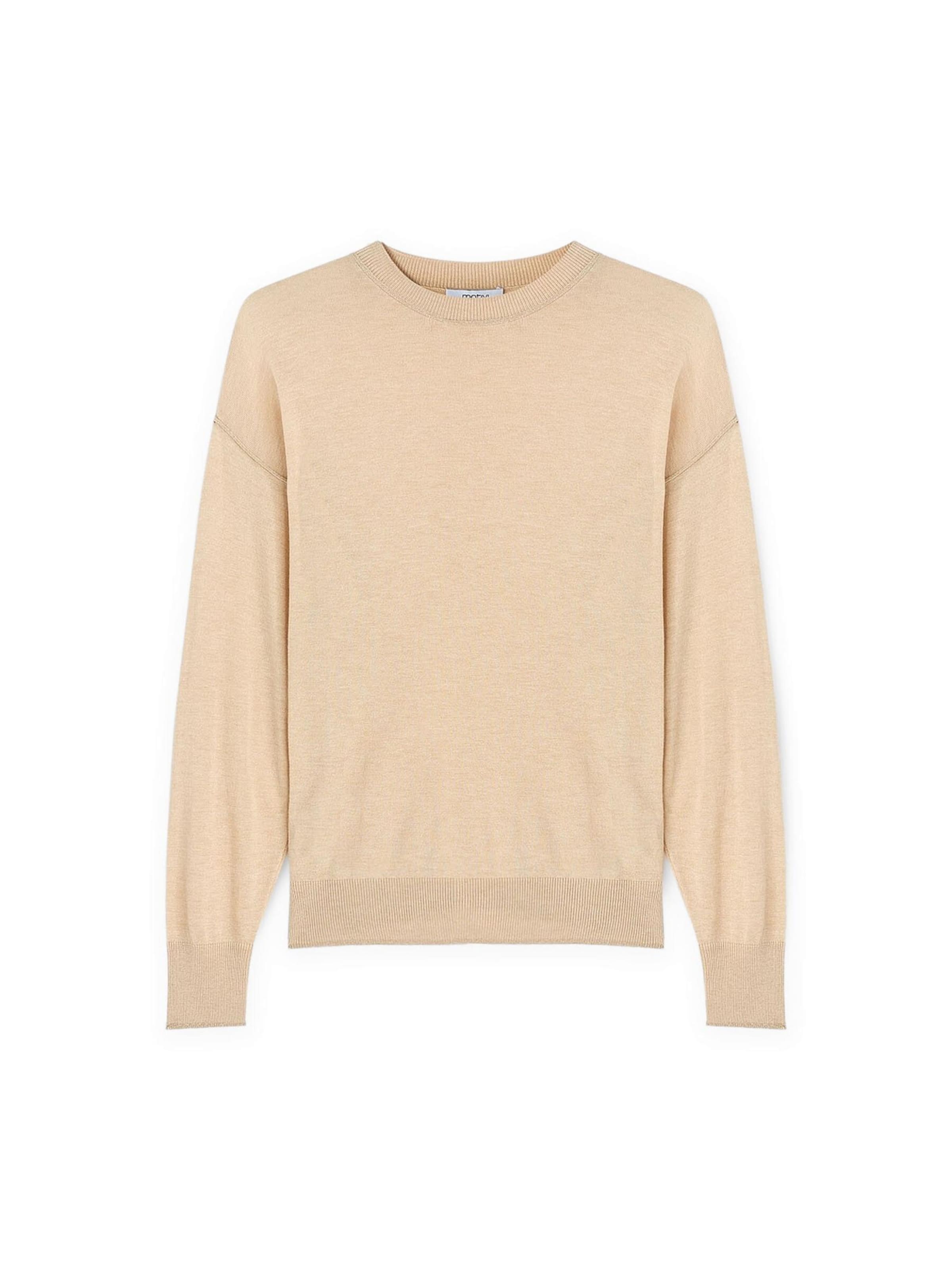 MOTIVI Pullover‌‌ in Beige: Vorderseite