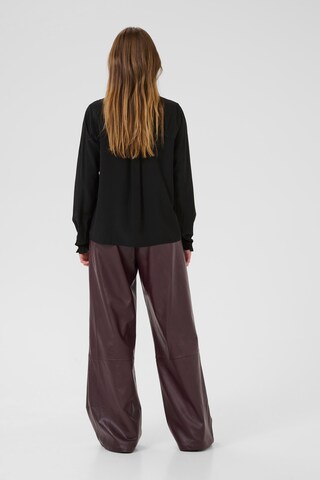 CULTURE Bluse 'Amanda Asmine' in Schwarz
