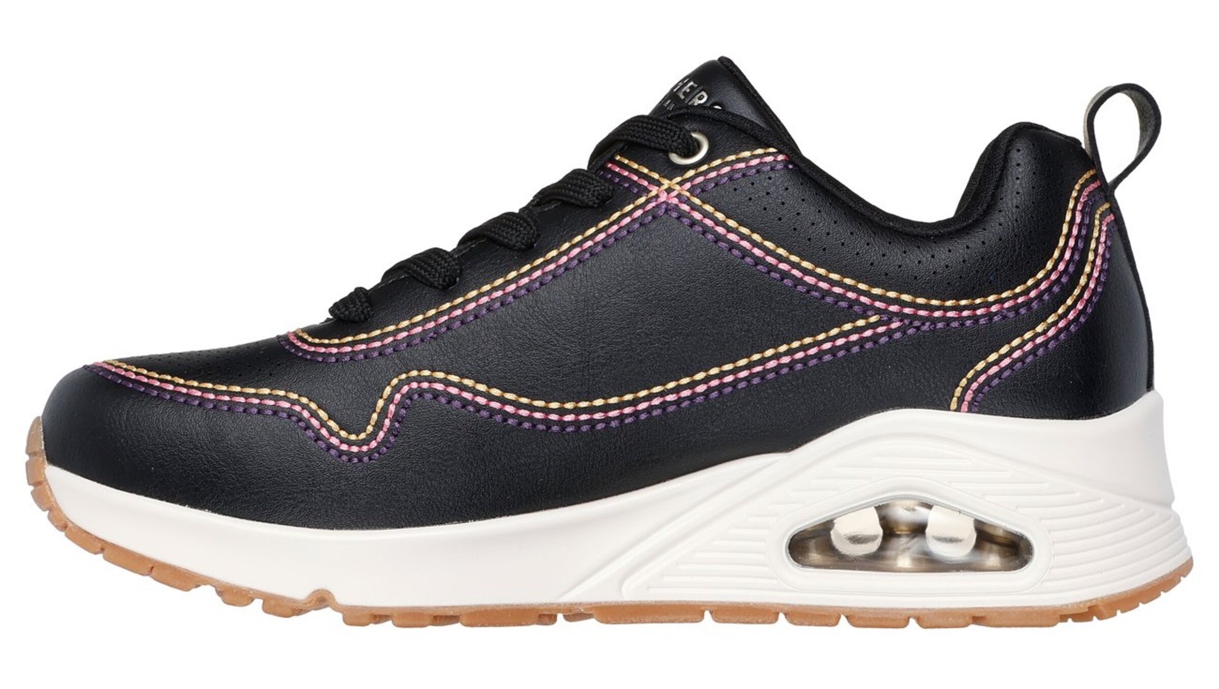 SKECHERS Sneaker in Schwarz: Vorderseite