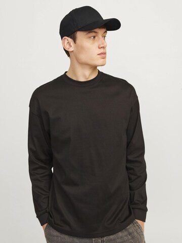 JACK & JONES Cap in Black: front