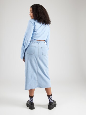 ONLY Carmakoma Skirt 'CARSiri' in Blue