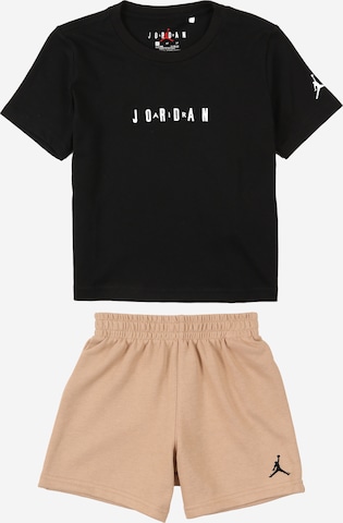 Jordan Träningsdräkt i beige: framsida