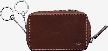 GOLDEN HEAD Case 'Bari' in Brown: front