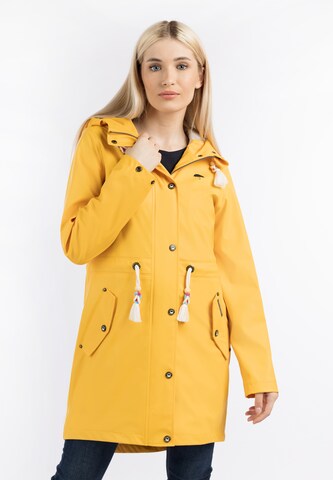 Schmuddelwedda Raincoat 'Bridgeport' in Yellow: front