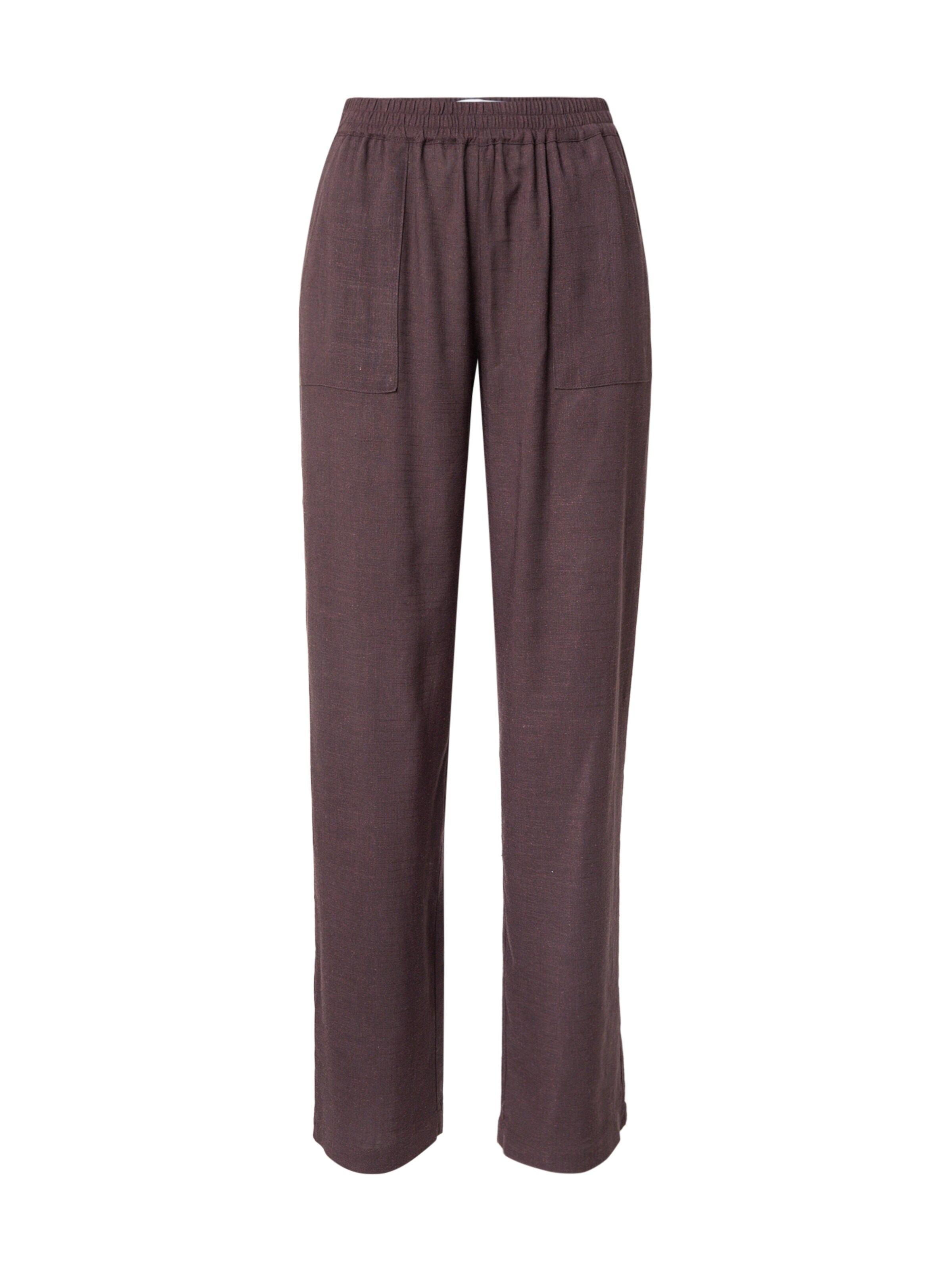 Moves Wide leg Broek &#x27;Pynsa&#x27; in Bruin: voorkant