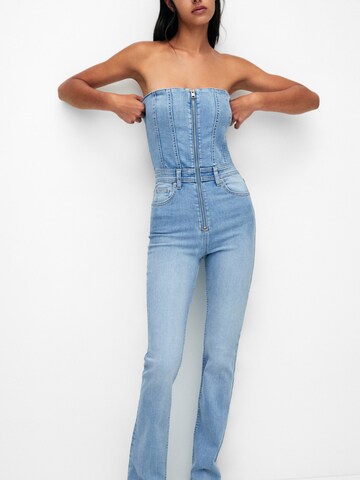 Pull&Bear Jumpsuit in Blue