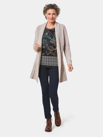 Goldner Knit Cardigan in Beige