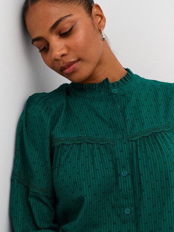 Kaffe Blouse 'Sille' in Groen