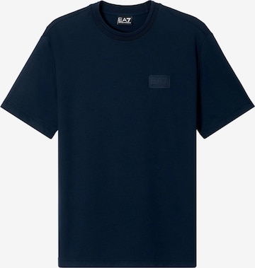 EA7 Emporio Armani Shirt 'EA7 EMPORIO ARMANI JERSEY T-SHIRT T-Shirt e Polo' in Blue: front